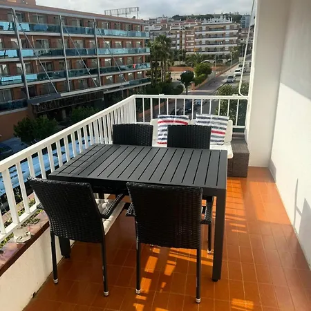 Lujoso Piso Enfrente De Playa De Fenals, 2 Terrazas 아파트 료렛 드 마르