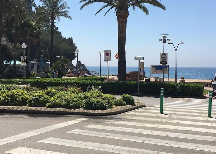 Lujoso Piso Enfrente De Playa De Fenals, 2 Terrazas Apartmán Lloret de Mar